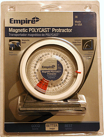 TA003: Inclinometer (Protractor)